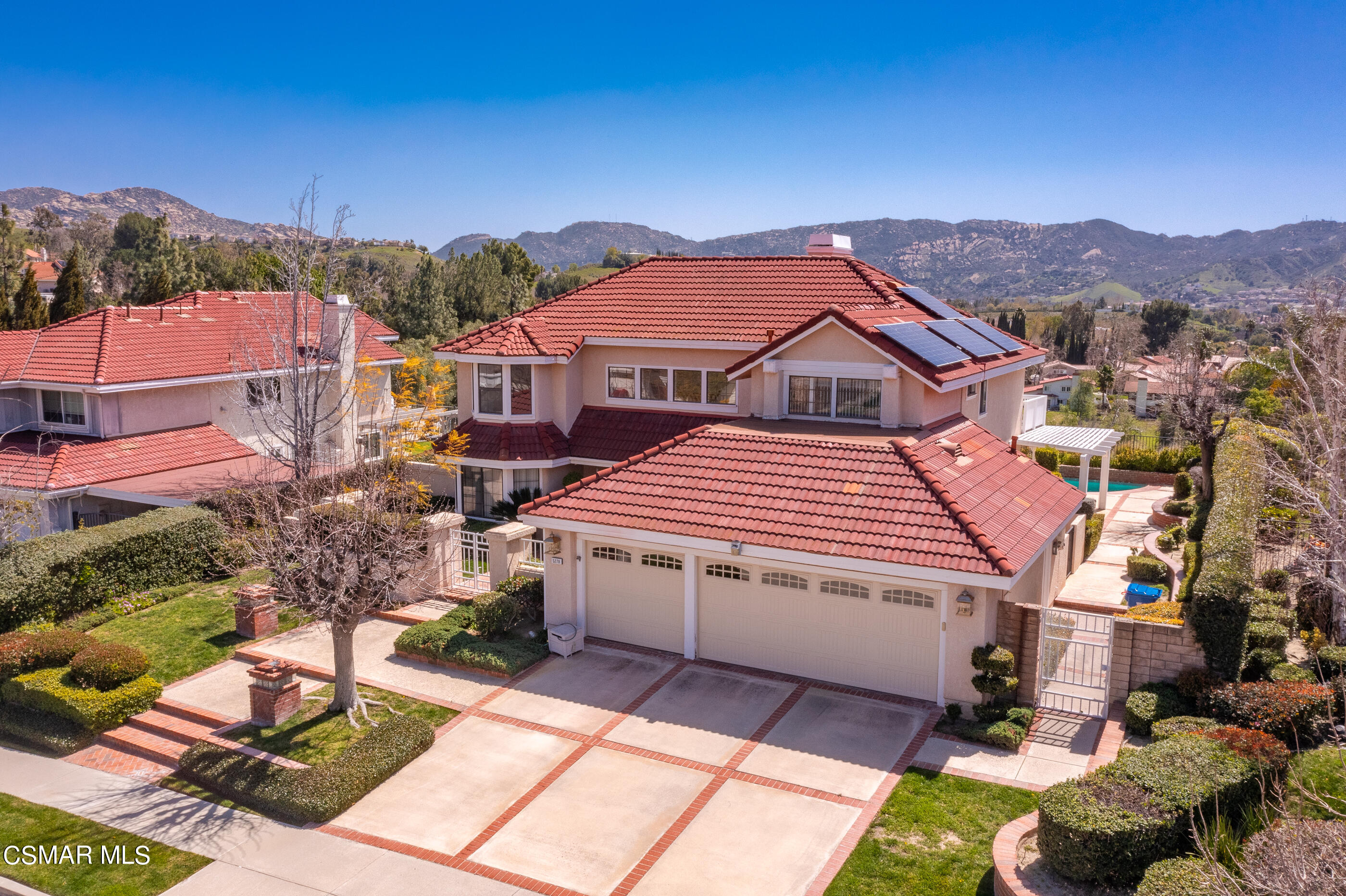 Undisclosed Address Simi Valley, CA 93063 - Photo 61 of 69 an aerial view of a house