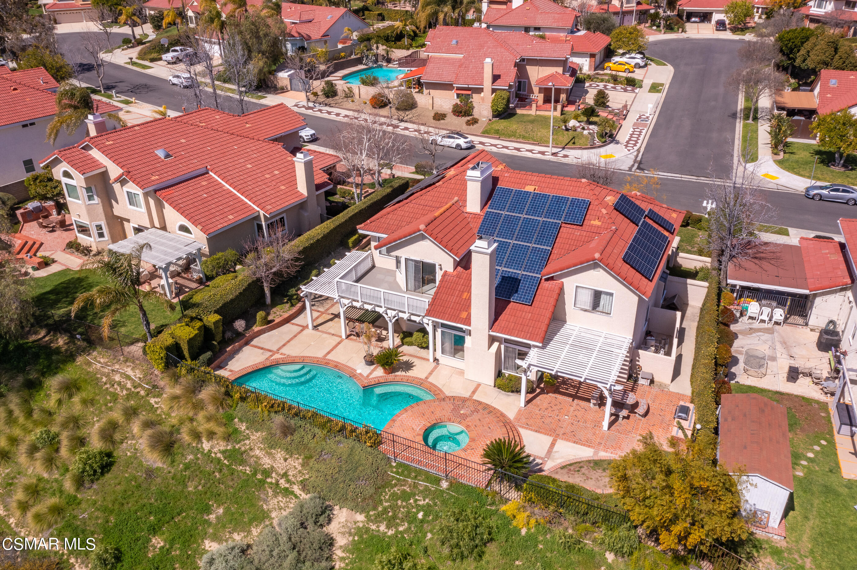 Undisclosed Address Simi Valley, CA 93063 - Photo 63 of 69 an aerial view of residential houses with outdoor space