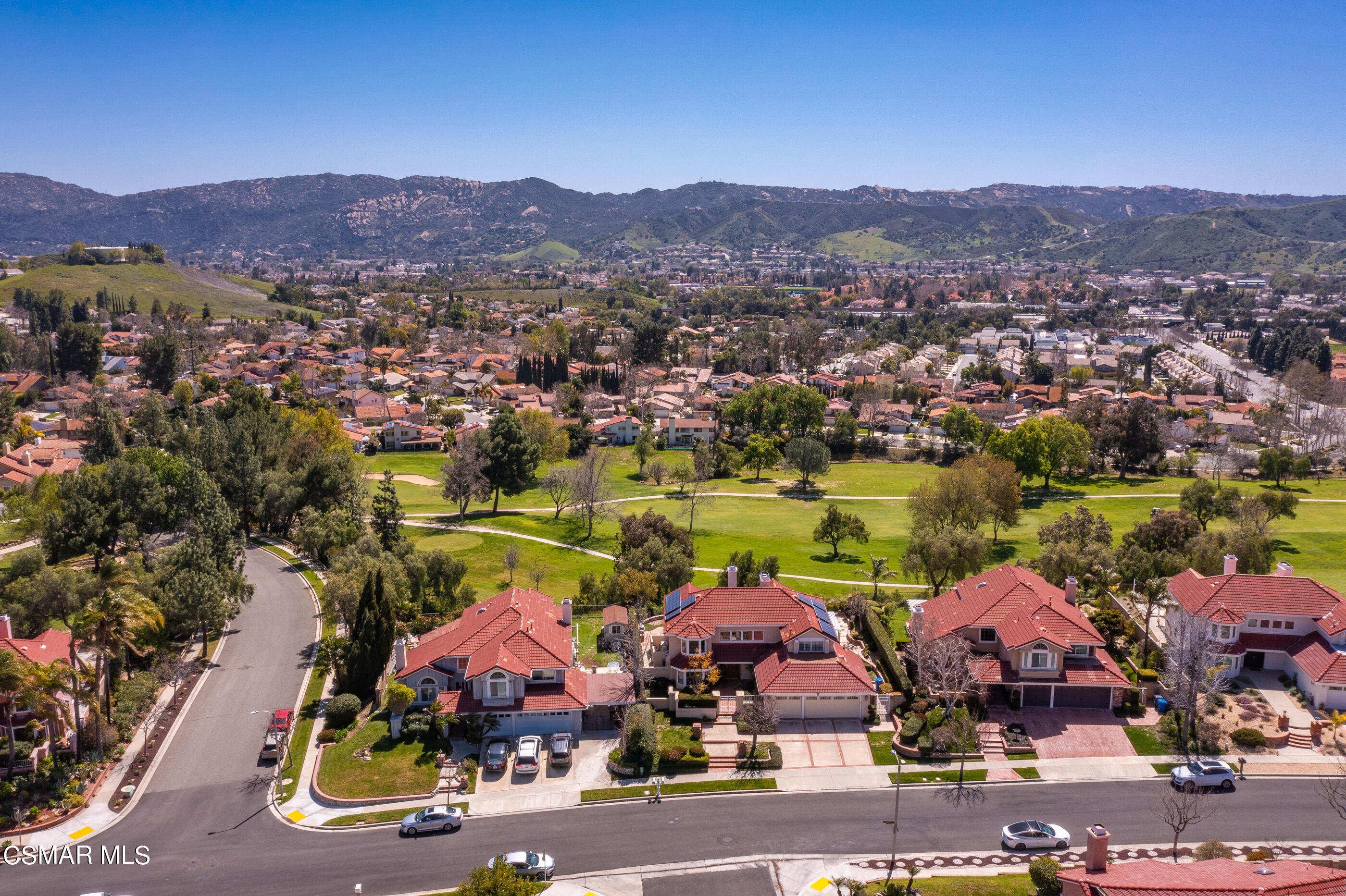 Undisclosed Address Simi Valley, CA 93063 - Photo 67 of 69 an aerial view of houses with yard
