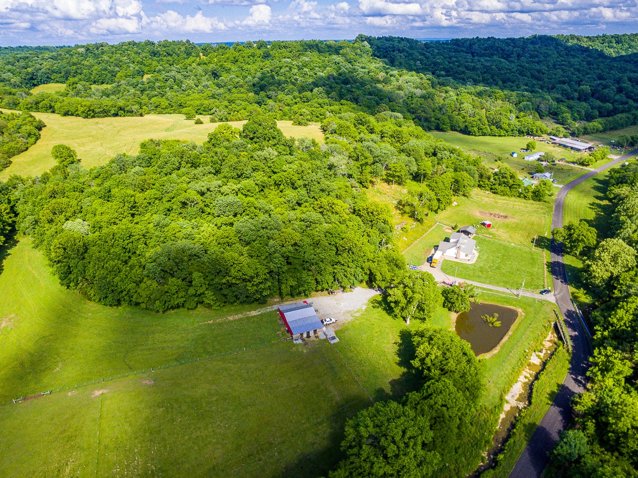 183 Lane Branch Road Fayetteville, TN 37334 - Photo 40 of 48 a view of a big yard with large trees