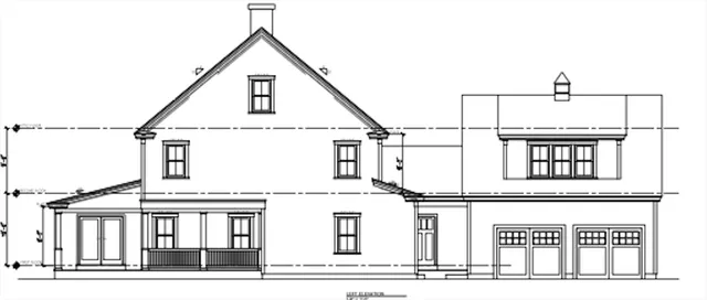 a view of a house with a staircase