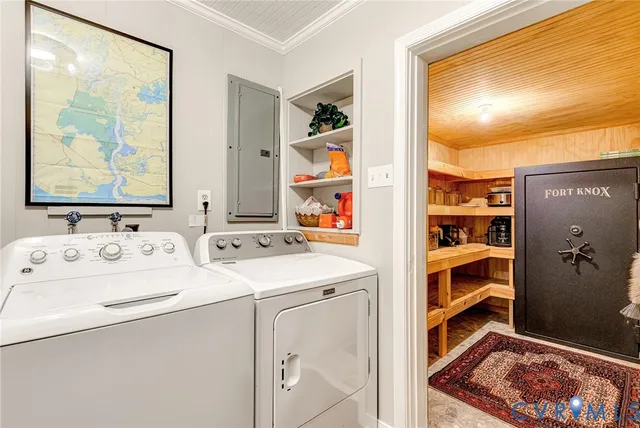 a view of bathroom with dual sinks