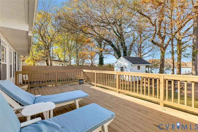 a view of a chairs on roof deck