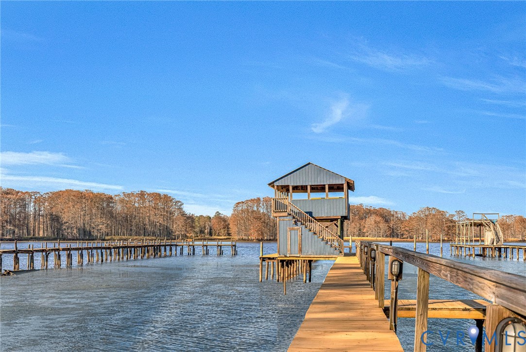 700 West Riverside Drive Lanexa, VA 23089 - Photo 43 of 44 a view of a roof deck with chair and city view