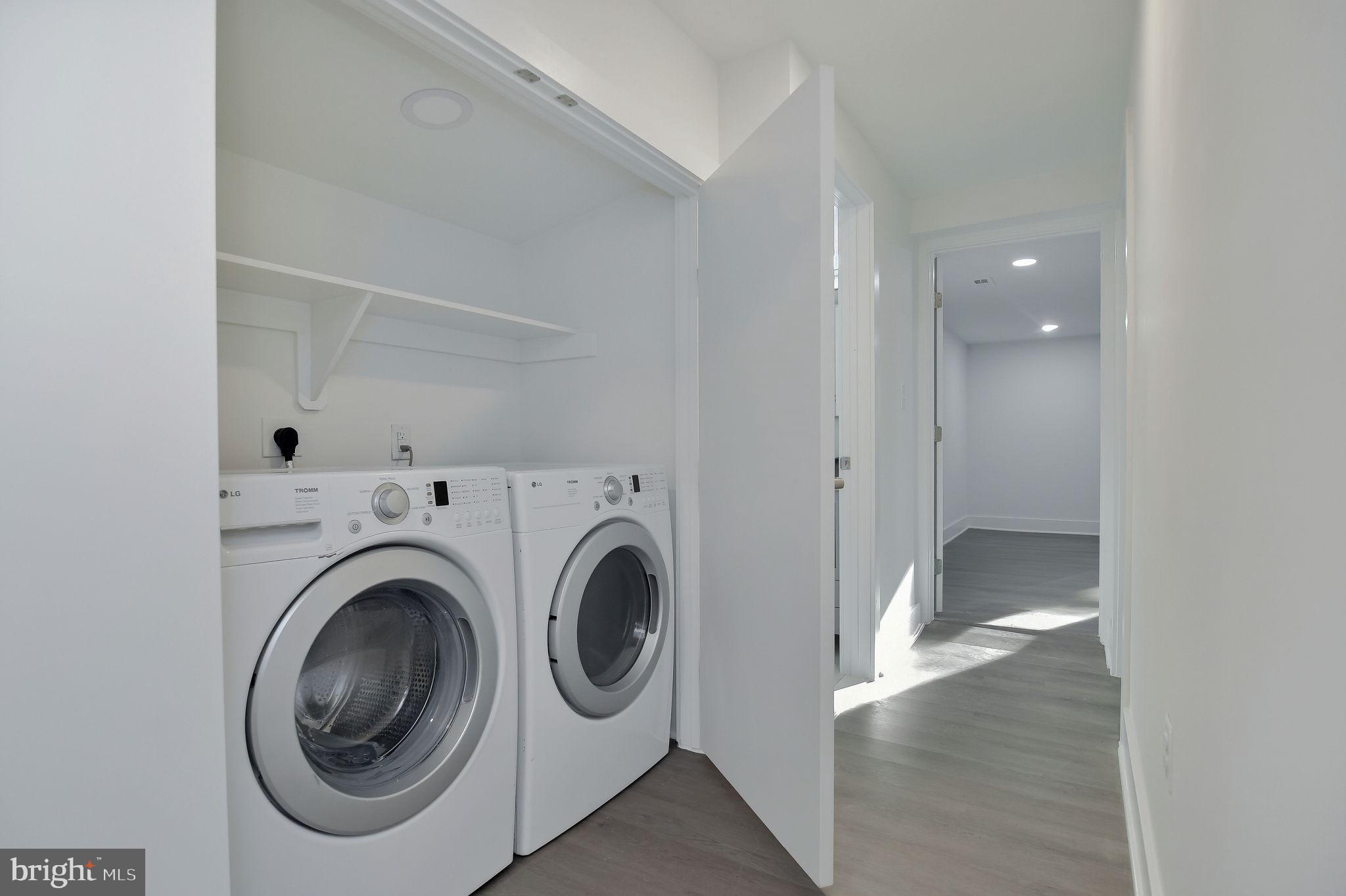 2016 Spring Grove Drive Accokeek, MD 20607 - Photo 24 of 36 a view of entryway with washer and dryer