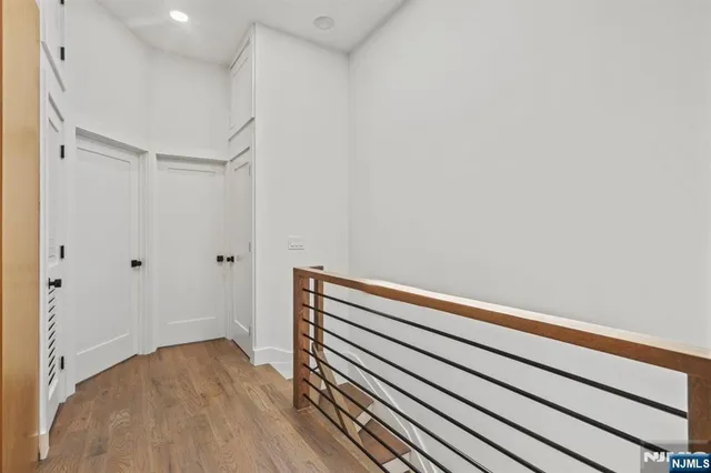 a view of wooden floor