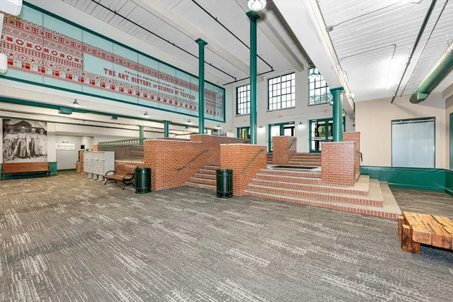 a view of a building with stairs