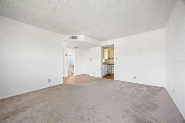 a view of empty room