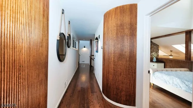 a en suite bathroom with a sink and mirror