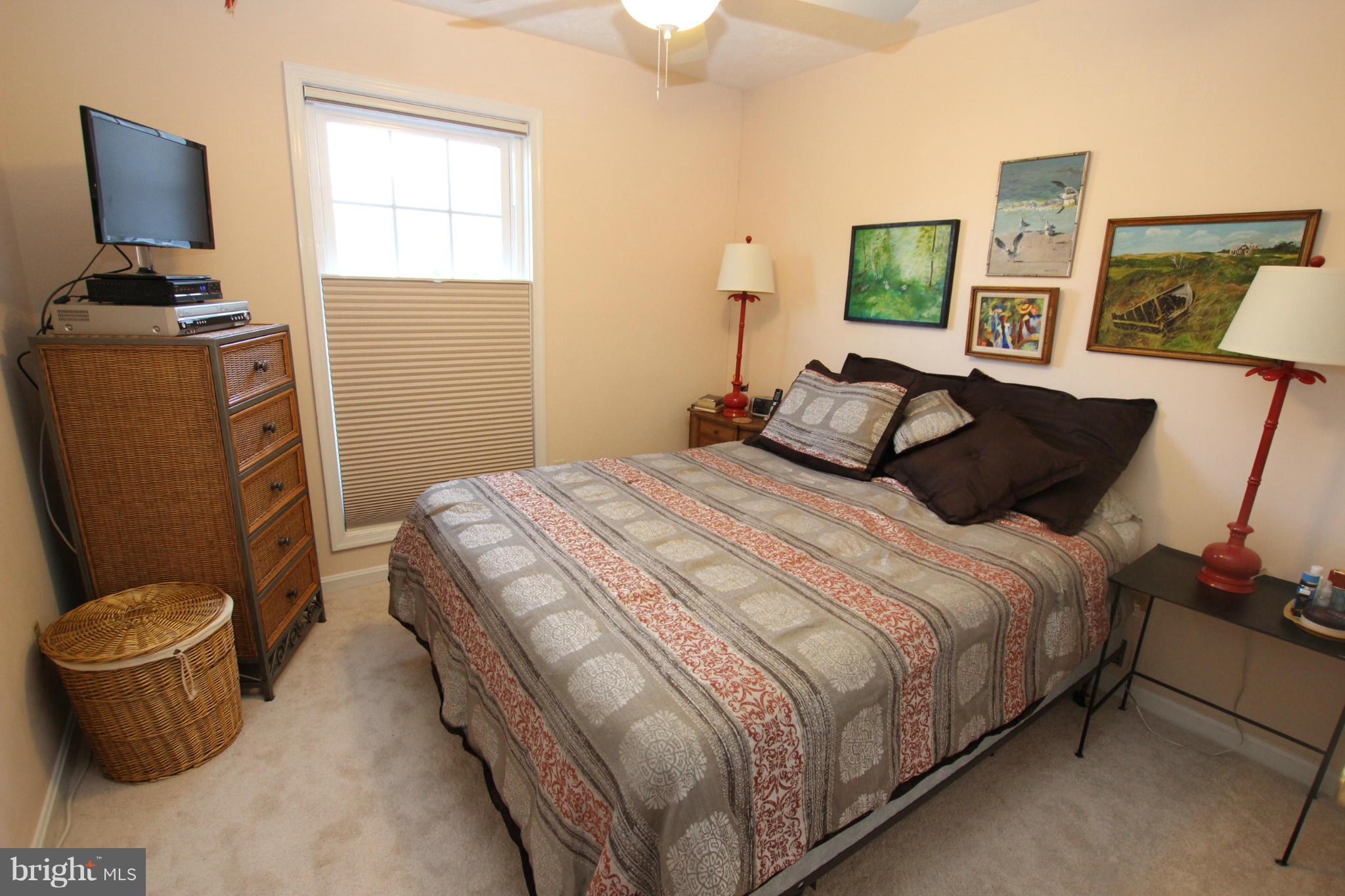10174 Oakton Terrace Road, Unit 10174 Oakton, VA 22124 - Photo 24 of 30 Guest Bedroom with Ceiling Fan