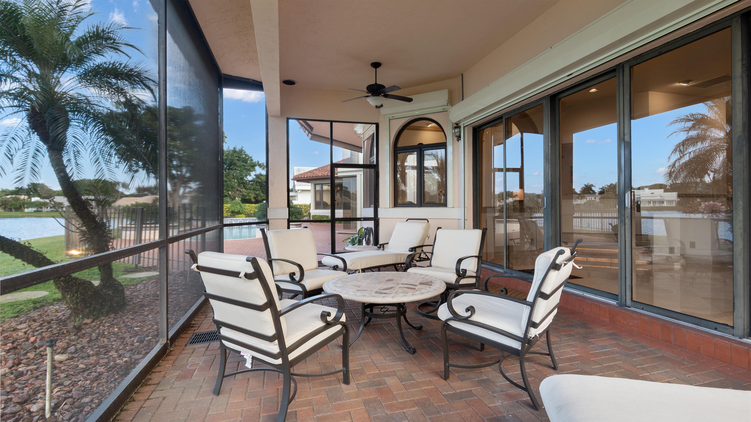 3215 St Charles Place Boca Raton, FL 33434 - Photo 57 of 73 Screened In Patio