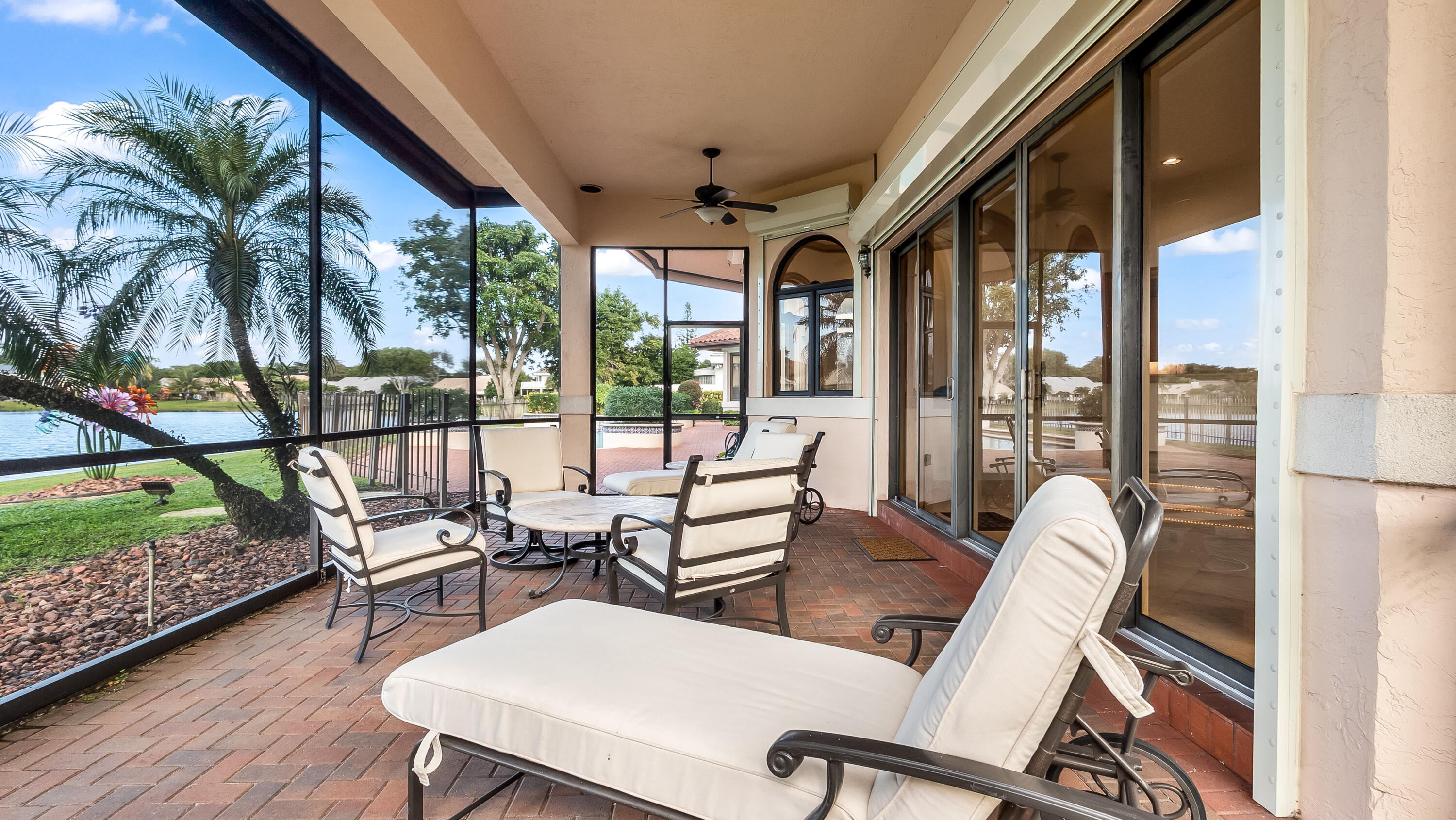 3215 St Charles Place Boca Raton, FL 33434 - Photo 58 of 73 Screened In Patio