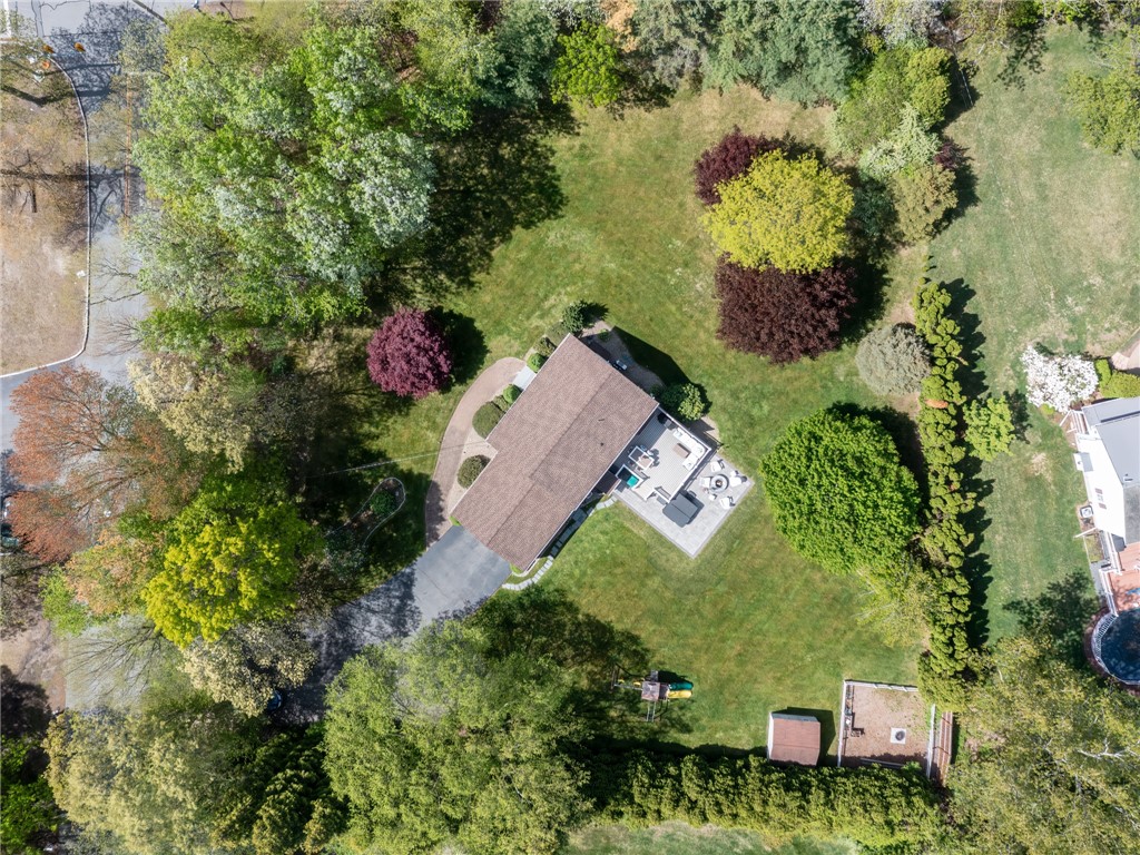 108 Wilbur Road Lincoln, RI 02865 - Photo 34 of 42 drone shot of home