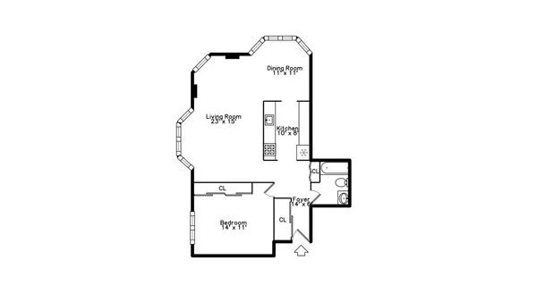 $2,300 | 899 South Plymouth Court, Unit 1508, Chicago, IL 60605