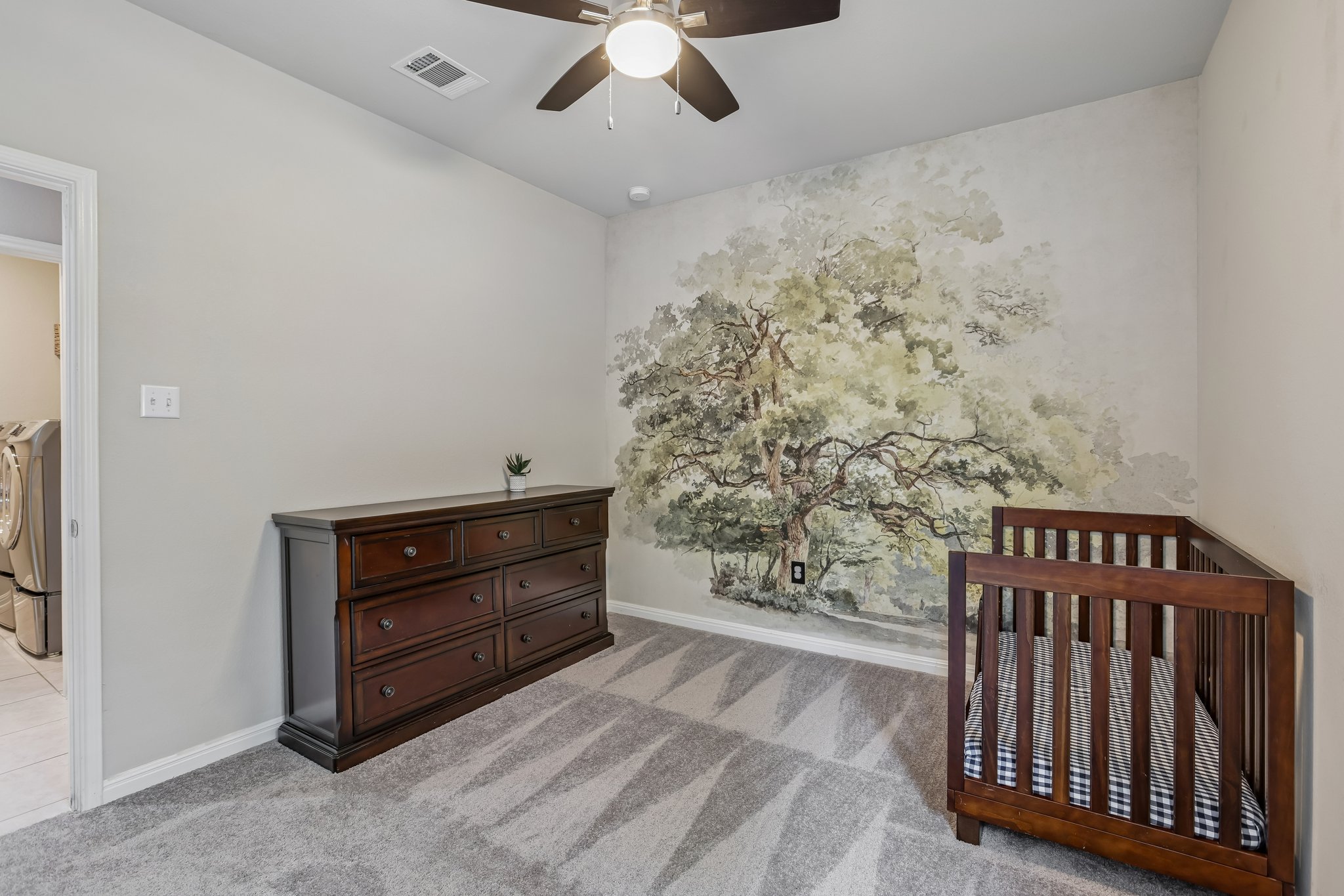 6801 Banff Cove Austin, TX 78754 - Photo 25 of 37 Bedroom 1 with ceiling fan
