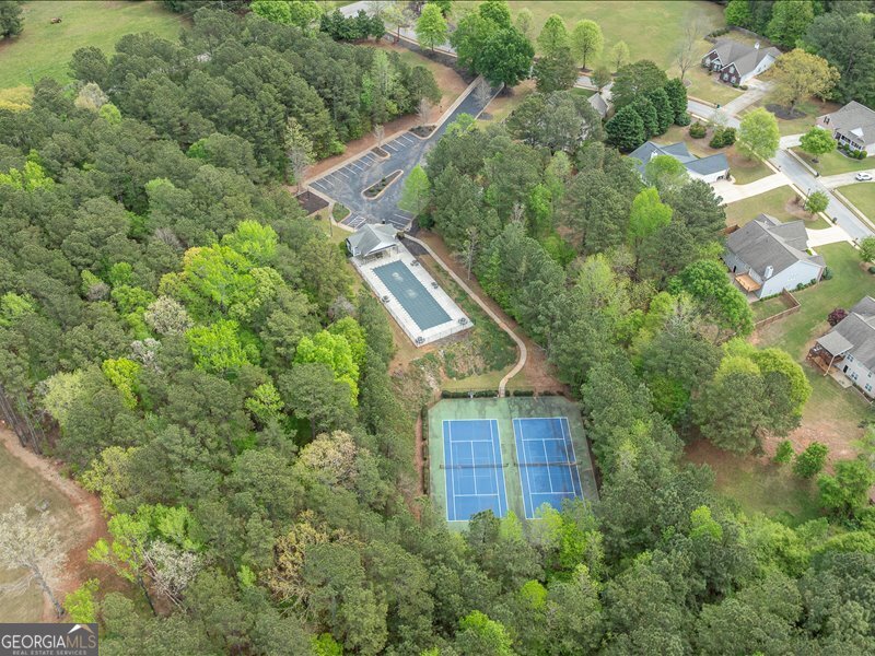 1406 Morgans Bluff Monroe, GA 30656 - Photo 76 of 80 an aerial view of a house with a yard