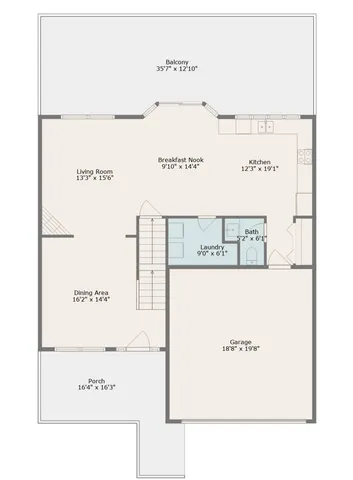 a view of a terrace with furniture and stove