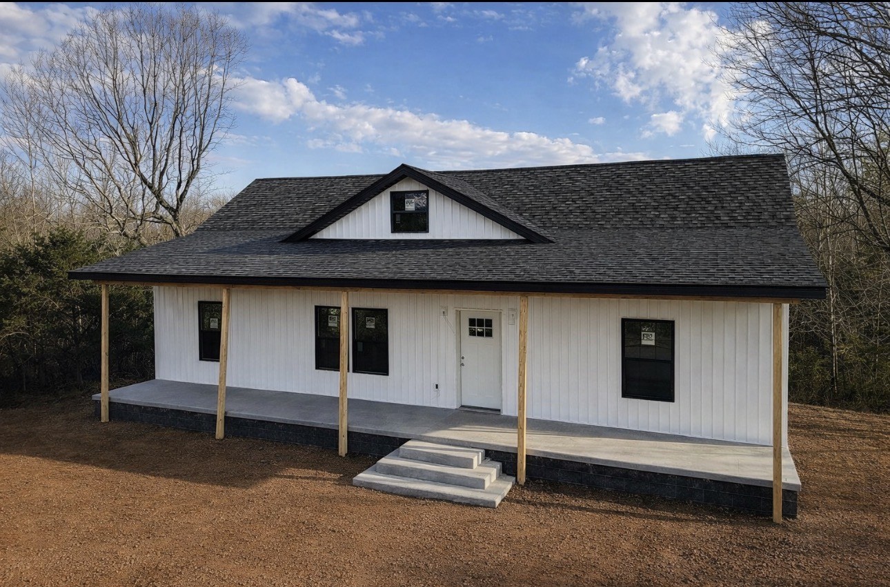 a house with a outdoor space