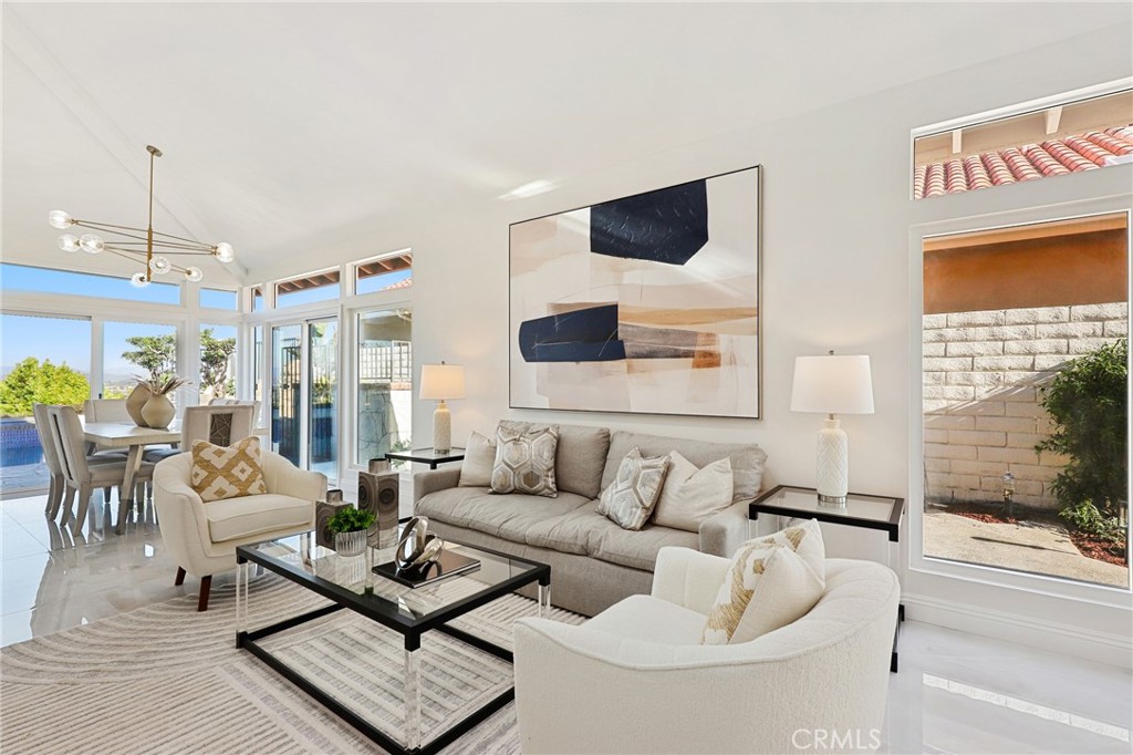 30352 Anamonte Laguna Niguel, CA 92677 - Photo 6 of 43 a living room with furniture and a flat screen tv