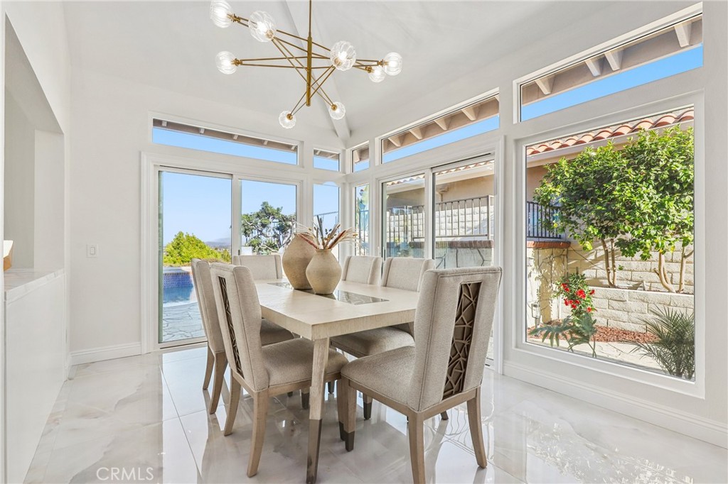 30352 Anamonte Laguna Niguel, CA 92677 - Photo 9 of 43 a view of a dining room with furniture window and outside view