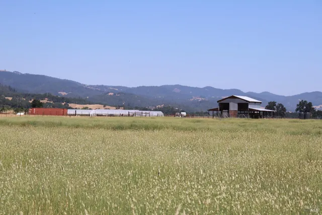 a view of lake and mountain