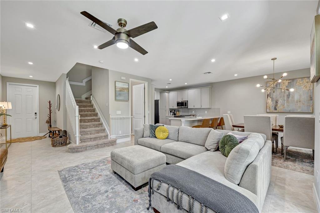 7348 Rockefeller Drive Naples, FL 34119 - Photo 6 of 39 Open Concept Living / Dining Area