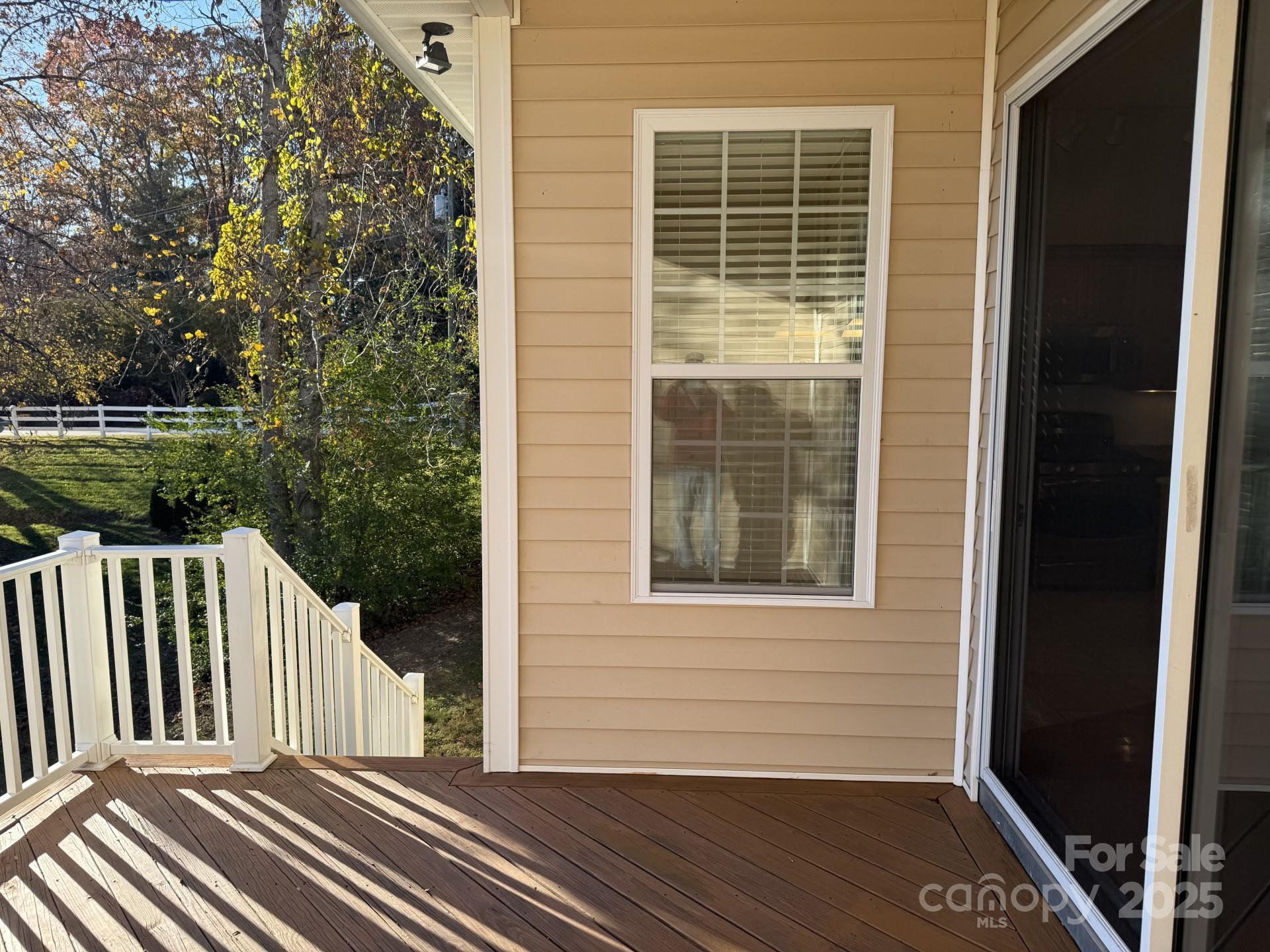 18 Eagle Pointe Way Flat Rock, NC 28731 - Photo 11 of 33 a view of a balcony with wooden floor