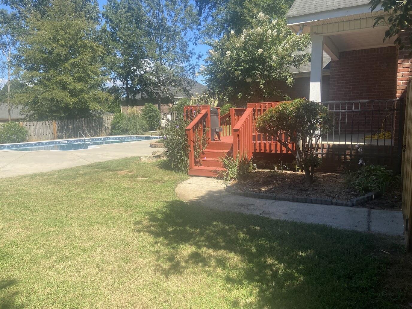 310 Barnsley Drive Evans, GA 30809 - Photo 47 of 53 side view of deck