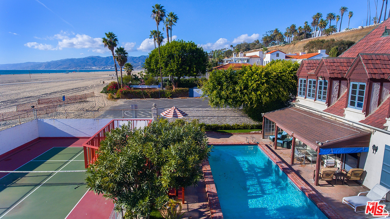 1038 Palisades Beach Road Santa Monica, CA 90403 - Photo 2 of 18 a view of a yard with furniture