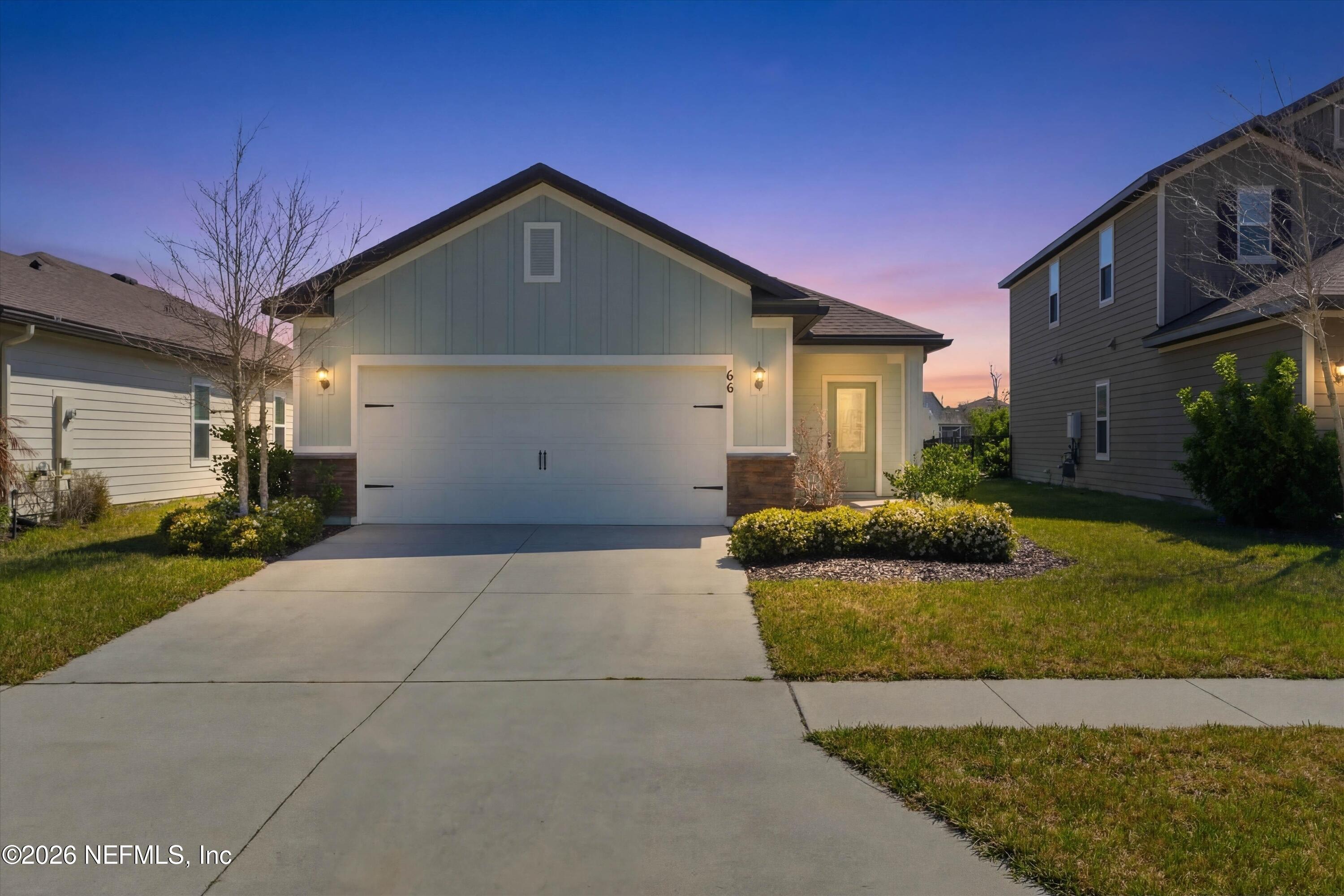 66 Tree Frog Way St. Augustine, FL 32095 - Photo 1 of 40 02-Twilight Front