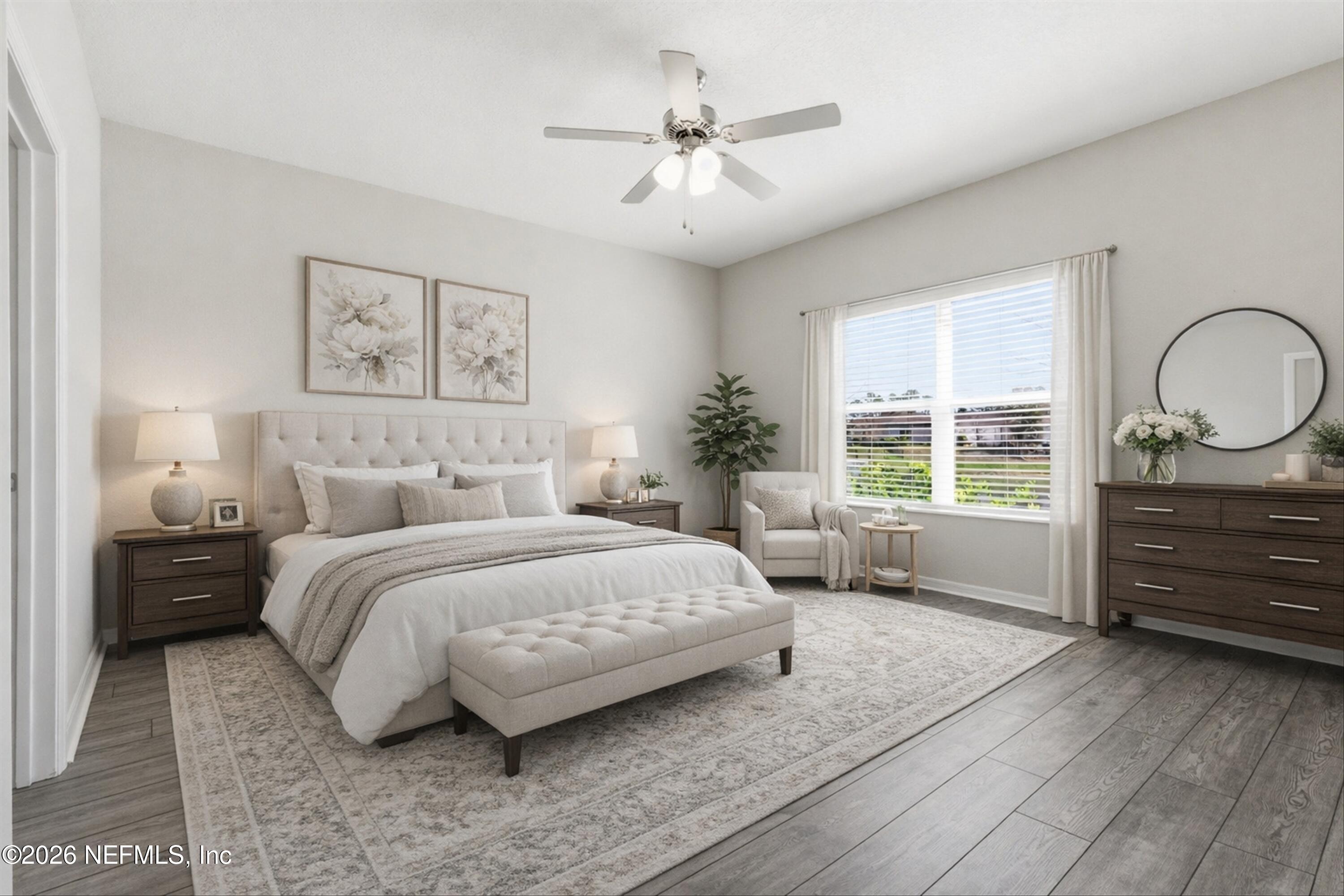 66 Tree Frog Way St. Augustine, FL 32095 - Photo 15 of 40 15-Virtually Staged Primary Bedroom