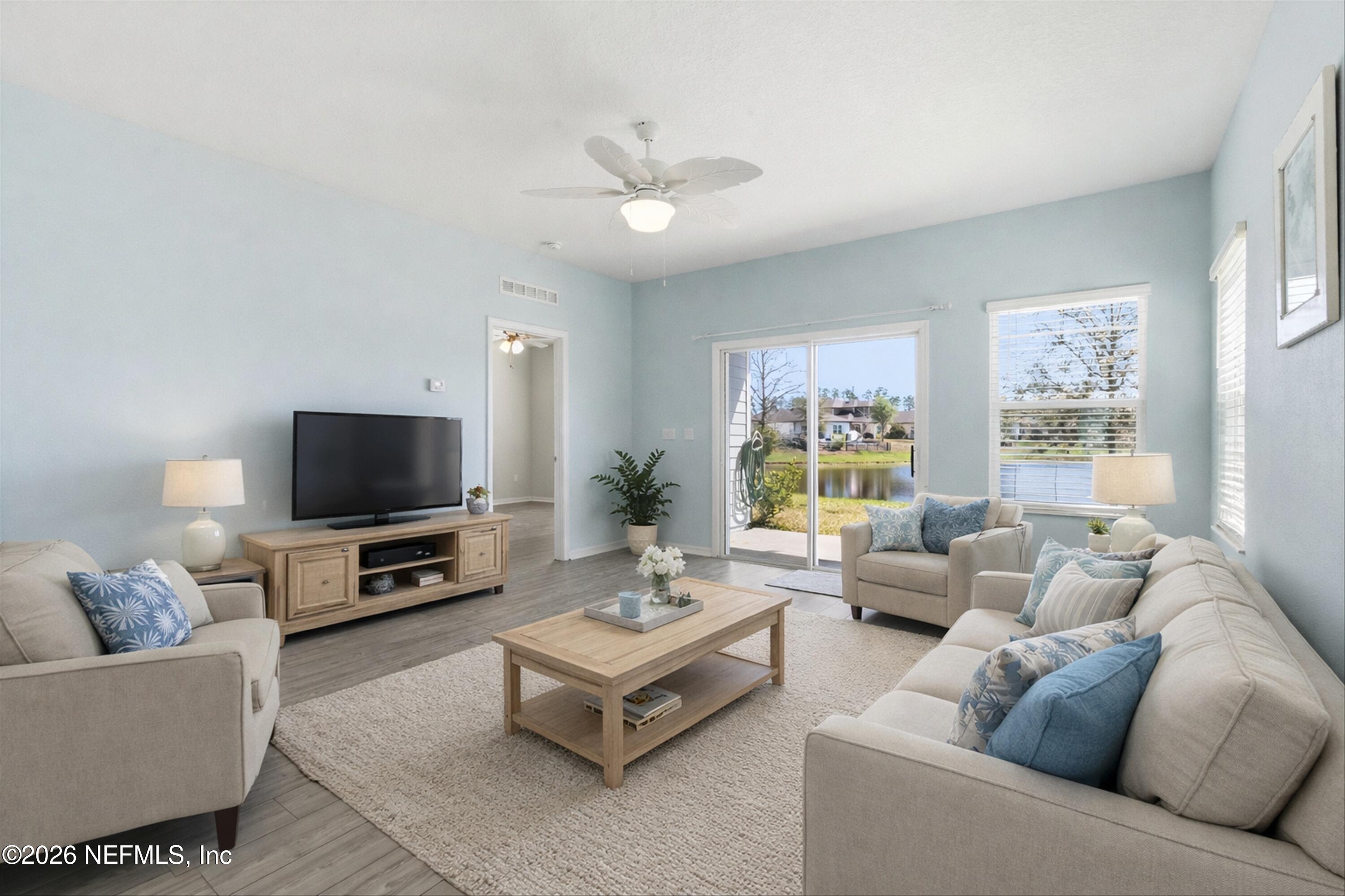 66 Tree Frog Way St. Augustine, FL 32095 - Photo 10 of 40 10-Virtually Staged Living Room
