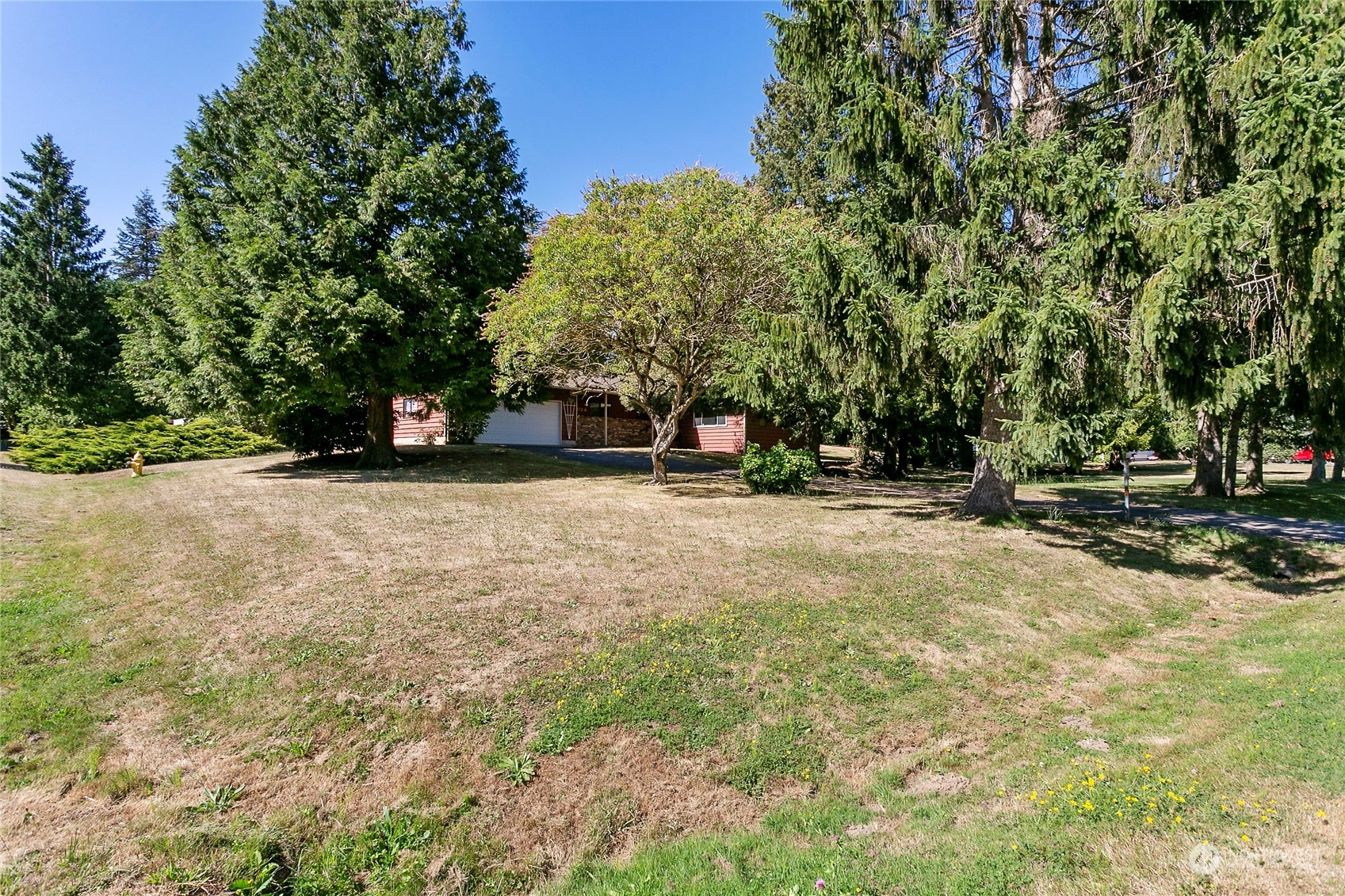 1024 Shaw Road Ferndale, WA 98248 - Photo 34 of 40 a view of outdoor space with deck and trees