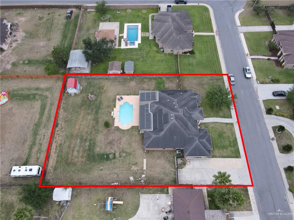 2005 Stuart Road Weslaco, TX 78599 - Photo 26 of 30 an aerial view of a house