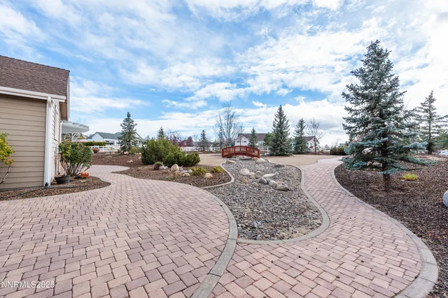 view of a house with a yard