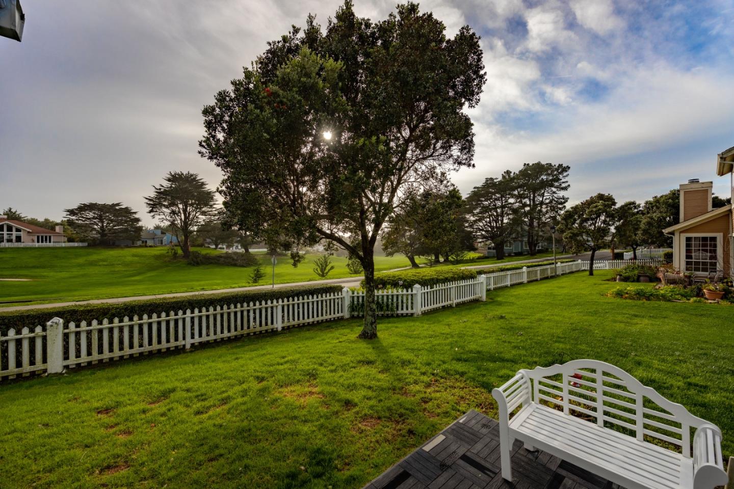 9 Merion Road Half Moon Bay, CA 94019 - Photo 14 of 14 a view of a bench in the garden
