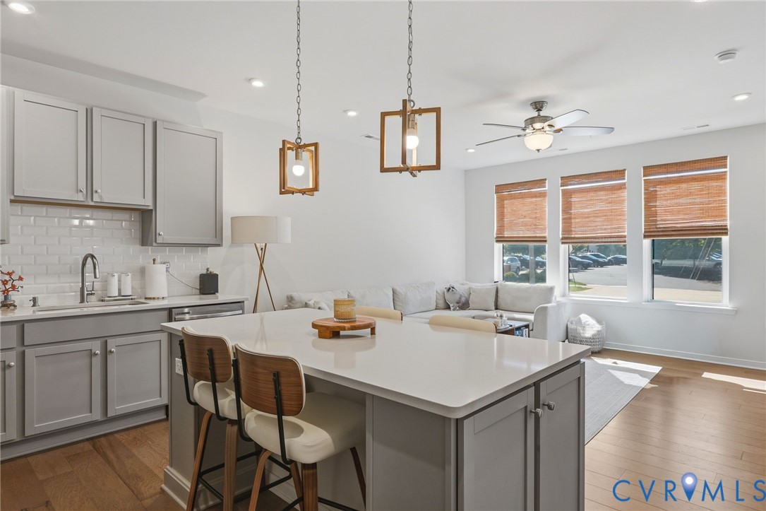1900 Roseneath Road, Unit 4B Richmond, VA 23230 - Photo 6 of 44 a kitchen with a sink cabinets and window