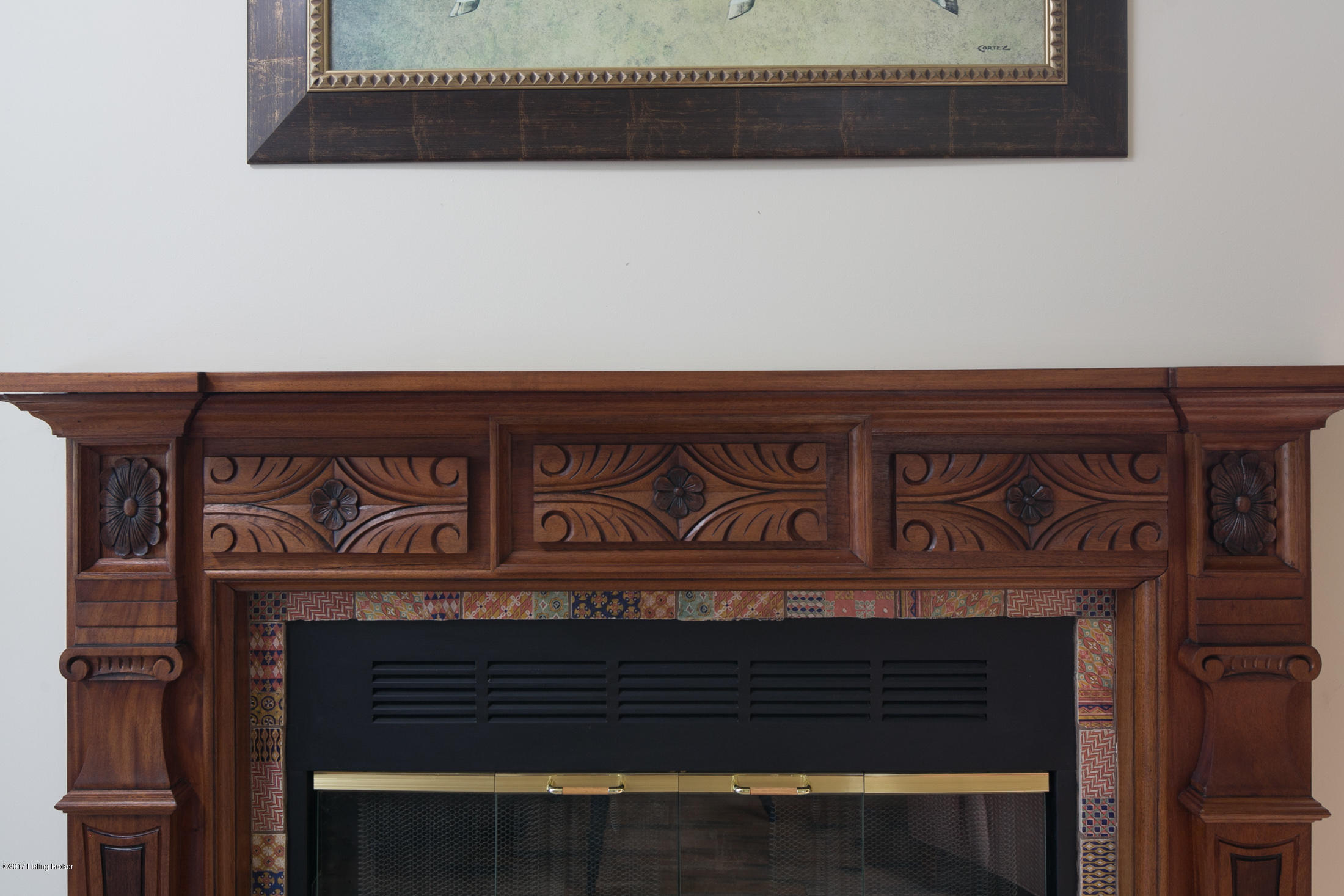474 Pendleton Lne Pendleton, KY 40055 - Photo 14 of 36 Gorgeous antique fireplace mantel from Joe Leys in Louisville.