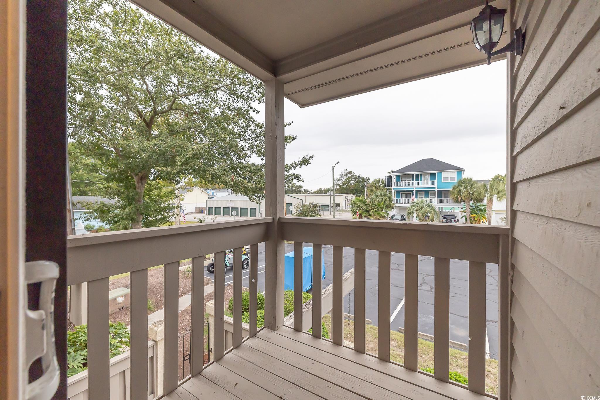 620 15th Avenue South, Unit 89 Surfside Beach, SC 29575 - Photo 12 of 14 View of balcony