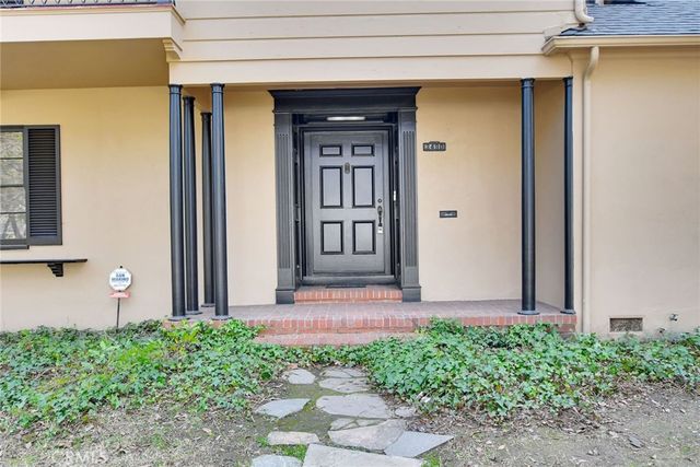 a view of front door of a house