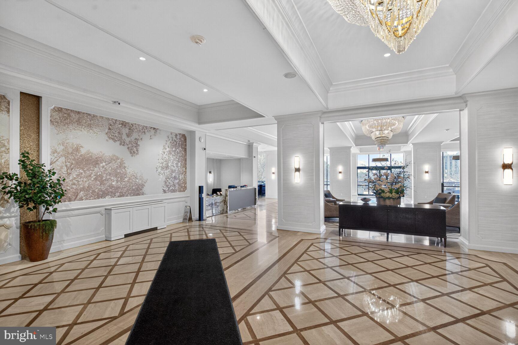 5225 Pooks Hill Road, Unit 422N Bethesda, MD 20814 - Photo 26 of 67 Lobby w/ 24/7 Concierge