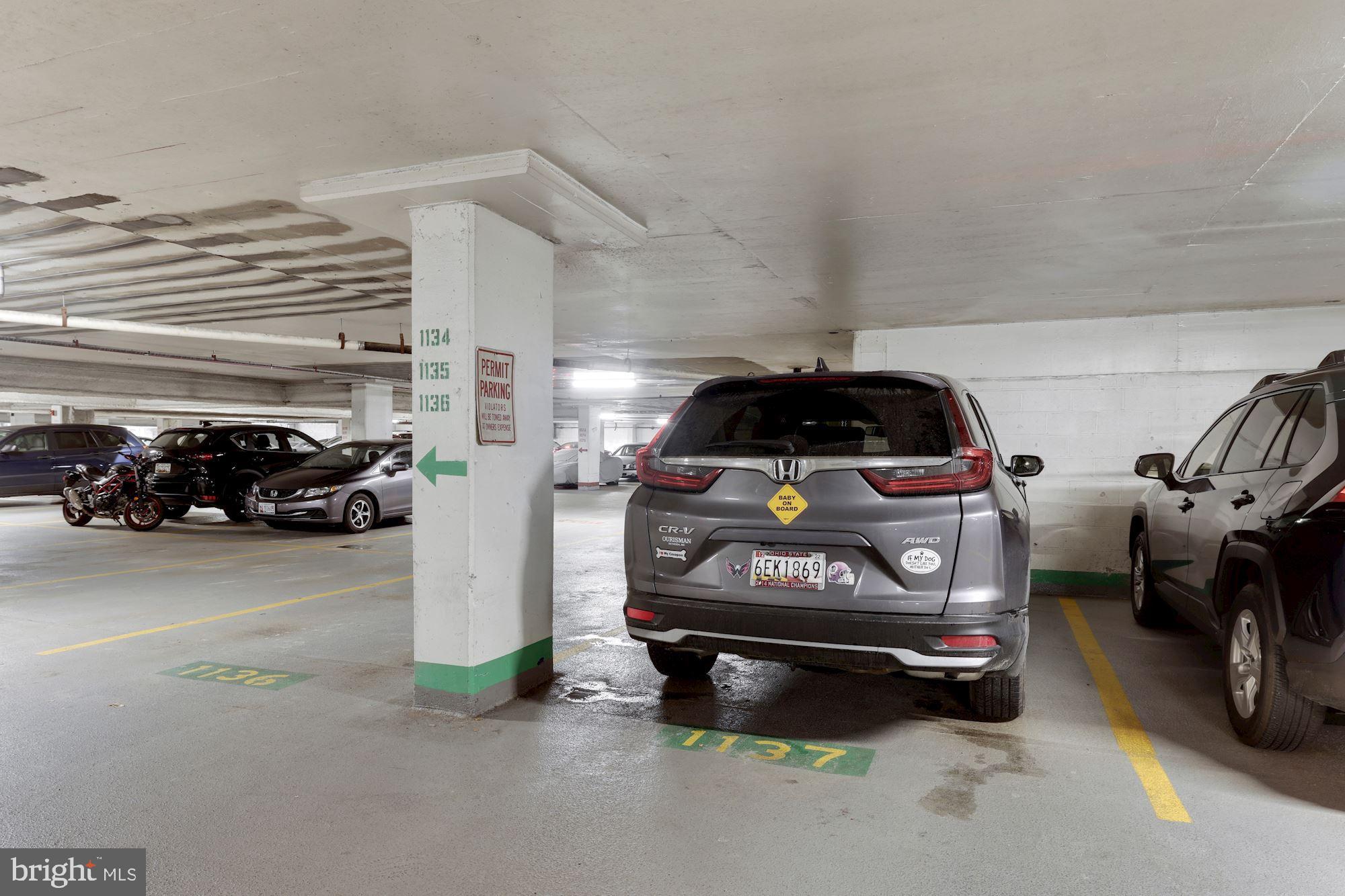 5225 Pooks Hill Road, Unit 422N Bethesda, MD 20814 - Photo 37 of 67 Underground Garage Parking