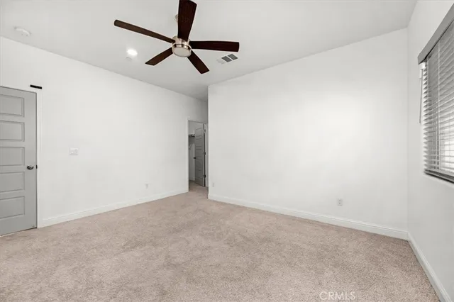 a close view of closet