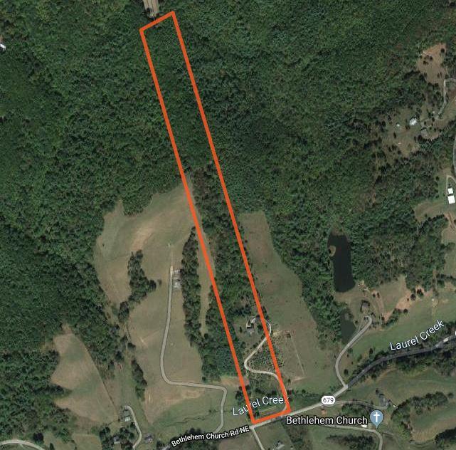 4097 Bethlehem Church Road Northeast Pilot, VA 24138 - Photo 2 of 2 tax map