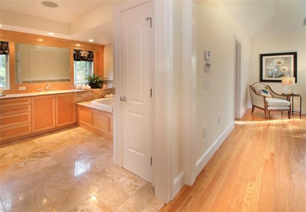 79 Winter Street Lincoln, MA 01773 - Photo 18 of 30 a bathroom with a sink and a mirror