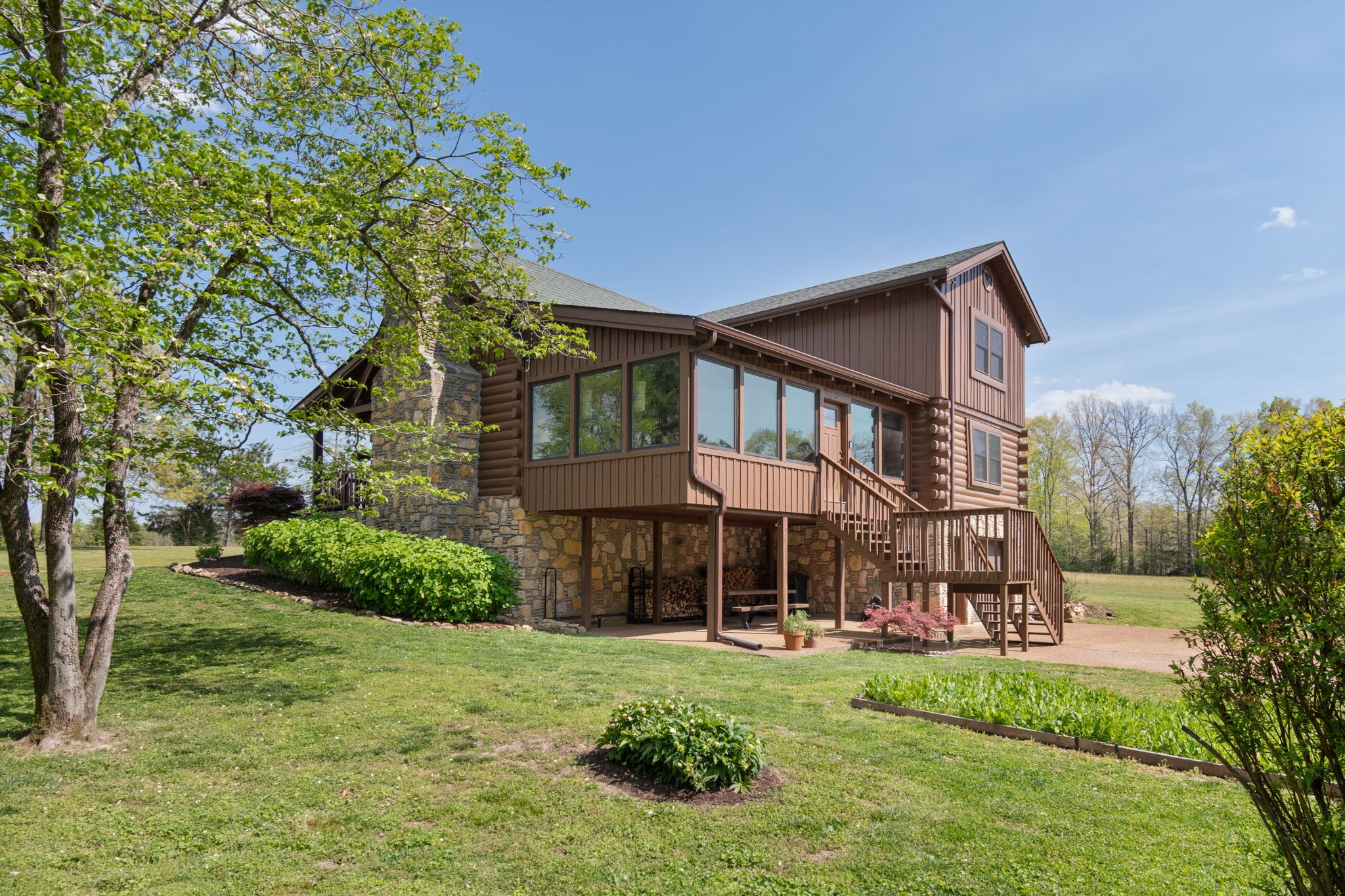 5609 Bending Chestnut Road Franklin, TN 37064 - Photo 3 of 24 a view of a house with a yard porch and sitting area