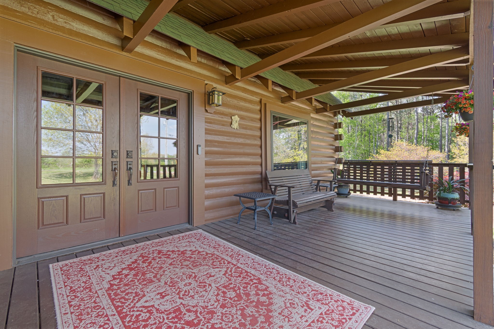 5609 Bending Chestnut Road Franklin, TN 37064 - Photo 5 of 24 a view of outdoor space with wooden floor and windows