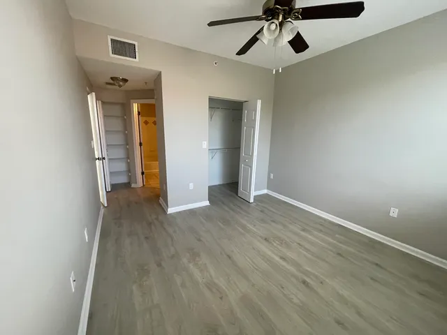 wooden floor in an empty room