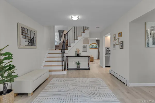 a view of entryway and hall