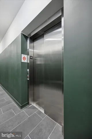 a view of elevator